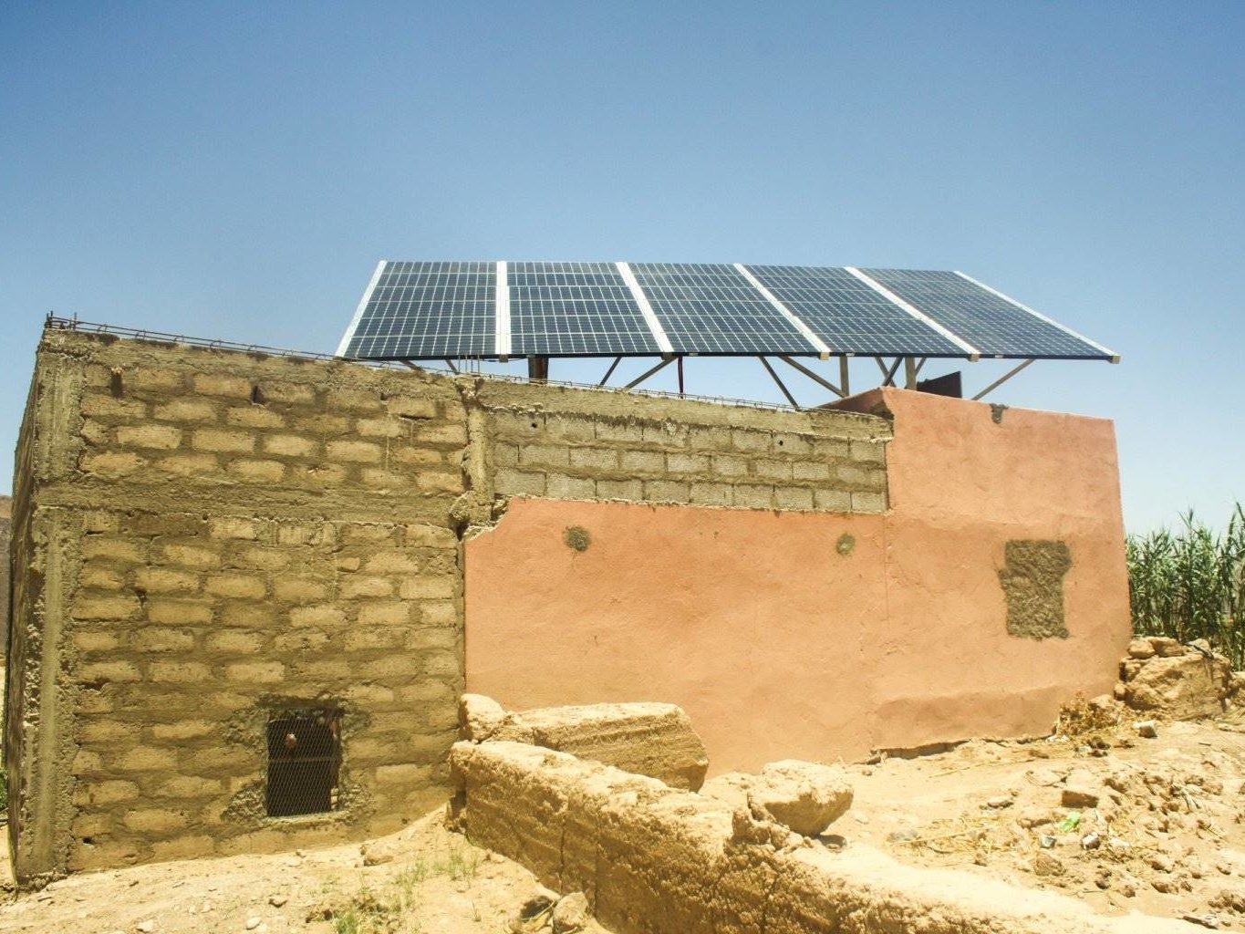 Pompage solaire pour une palmeraie au Maroc