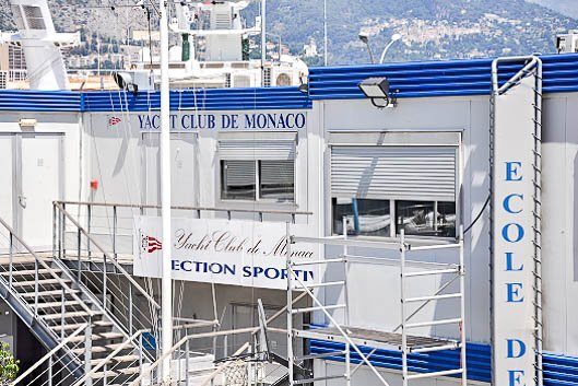 Eau de rinçage au Yacht Club de Monaco avec la SeamOb